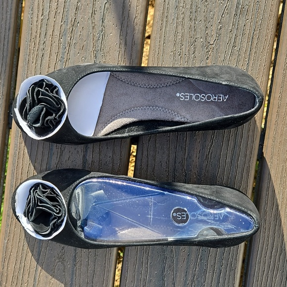 Two Brand New Aerosoles Ballet Flats Size 8 1/2 Medium - Picture 5 of 9